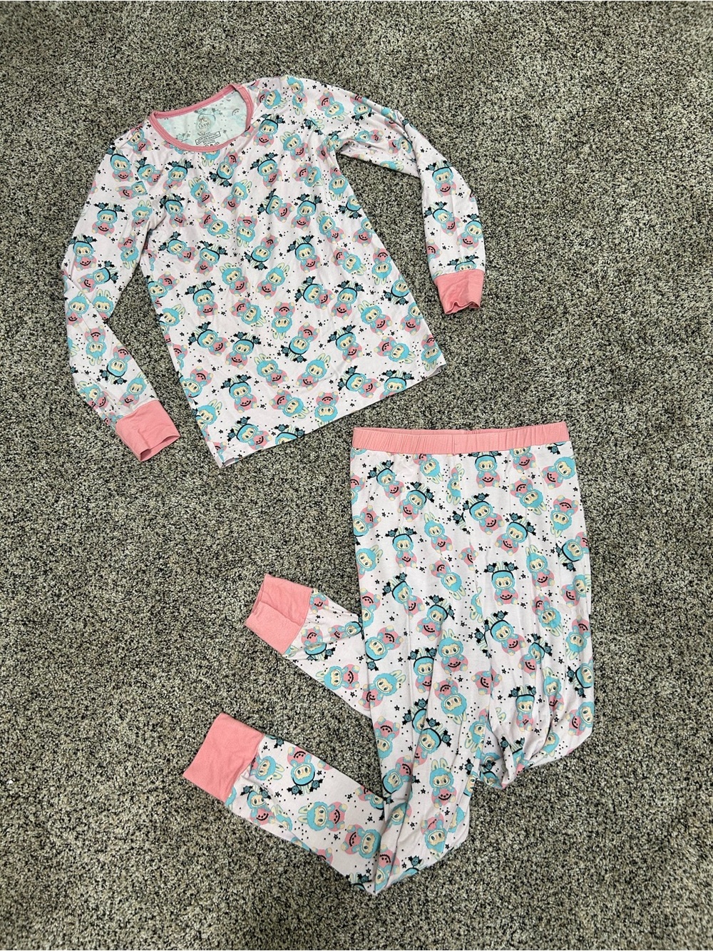 Eleina Labubu Halloween Pajamas